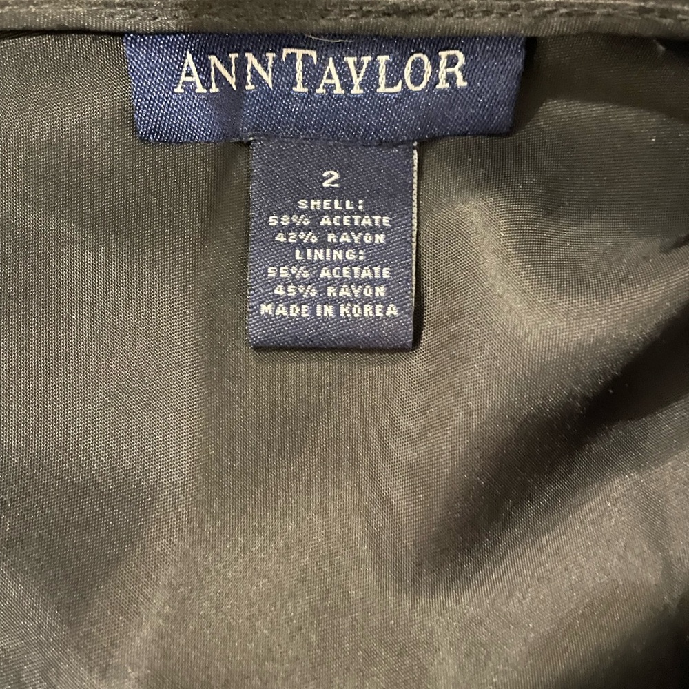 Ann Taylor Black Satin Maxi Skirt - Picture 9 of 15
